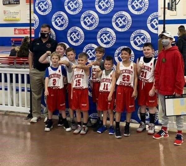 Hickory hoops 2nd grade champs